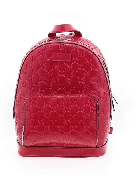 gucci backpack pre owned|Buy Authentic, Pre.